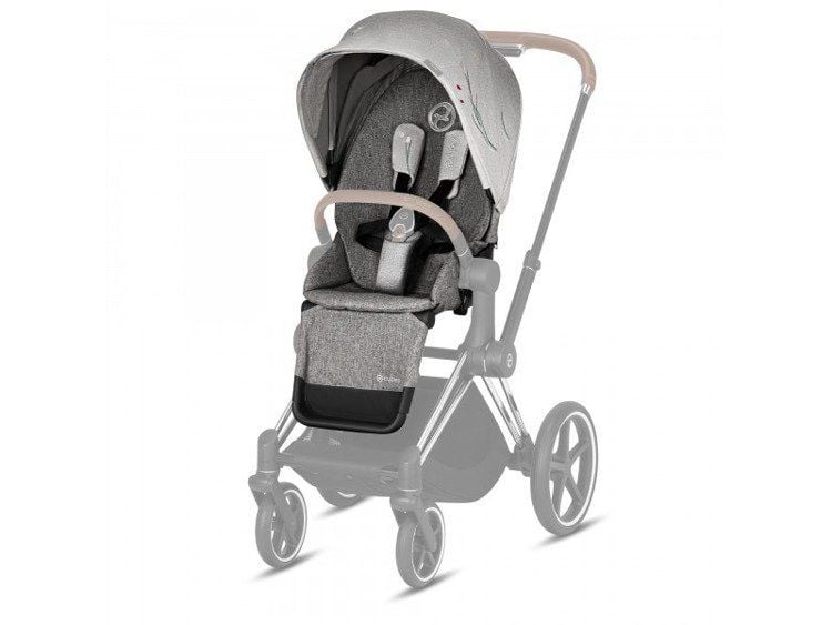 Cybex, Priam 2.0 - tapicerka siedziska-Koi Crystallized