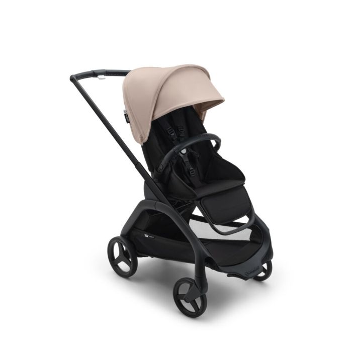 Bugaboo Dragonfly - wózek spacerowy-Black-Desert Taupe-Midnight Black