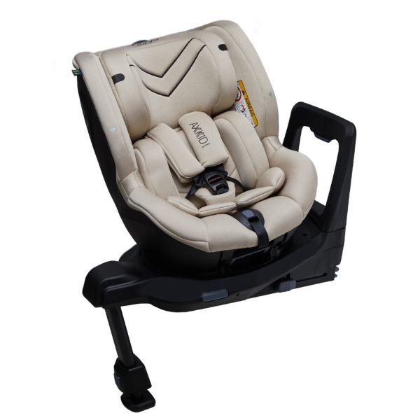 Axkid Spinkid obrotowy fotelik samochodowy 40-105 cm-Brick Melange