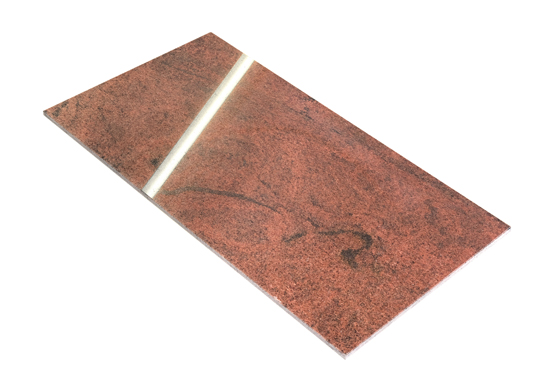 Płytki granitowe Multicolor Red 61x30,5x1 cm polerowane
