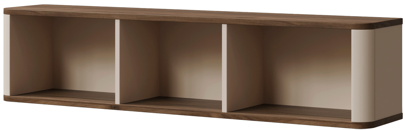 Półka na książki 127 cm do nowoczesnego salonu MIREL