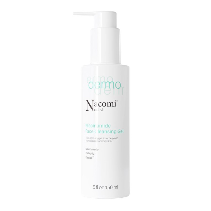 Nacomi Next Lvl Dermo Oczyszczający żel do mycia twarzy, 150 ml