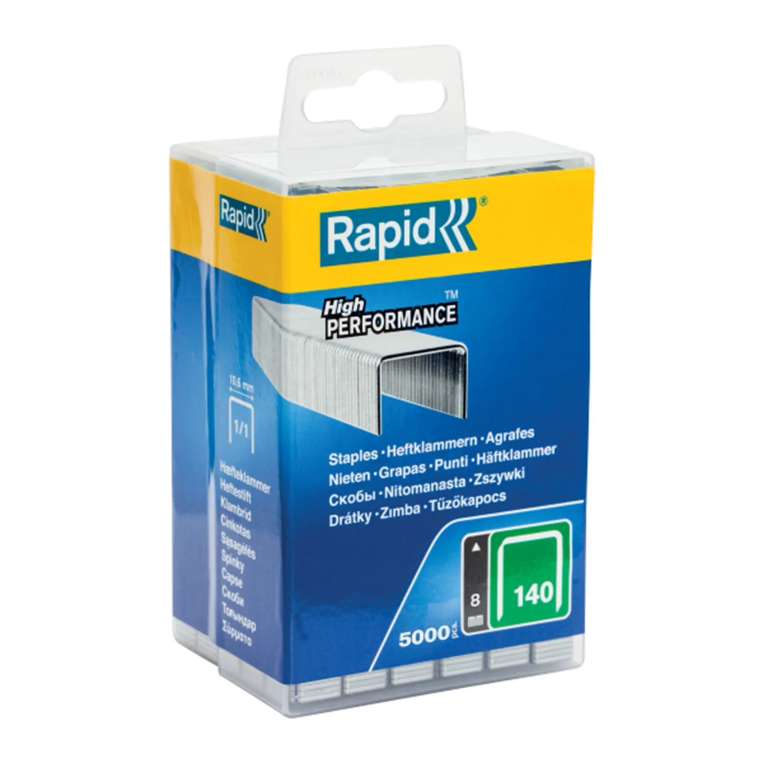 Rapid Zszywki HP 140/8 mm - 5000 szt.