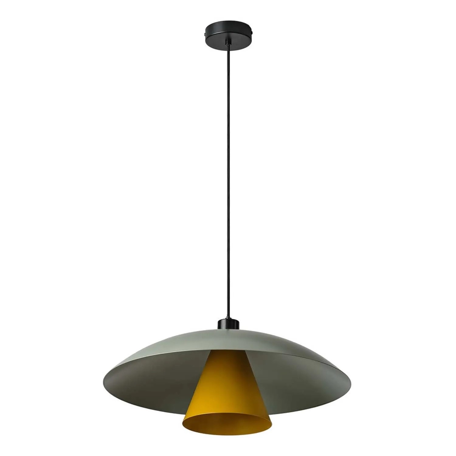 OSRAM Lampa wisząca DECOR FLYING MUSHROOM PEND 1xE27 15W zielona