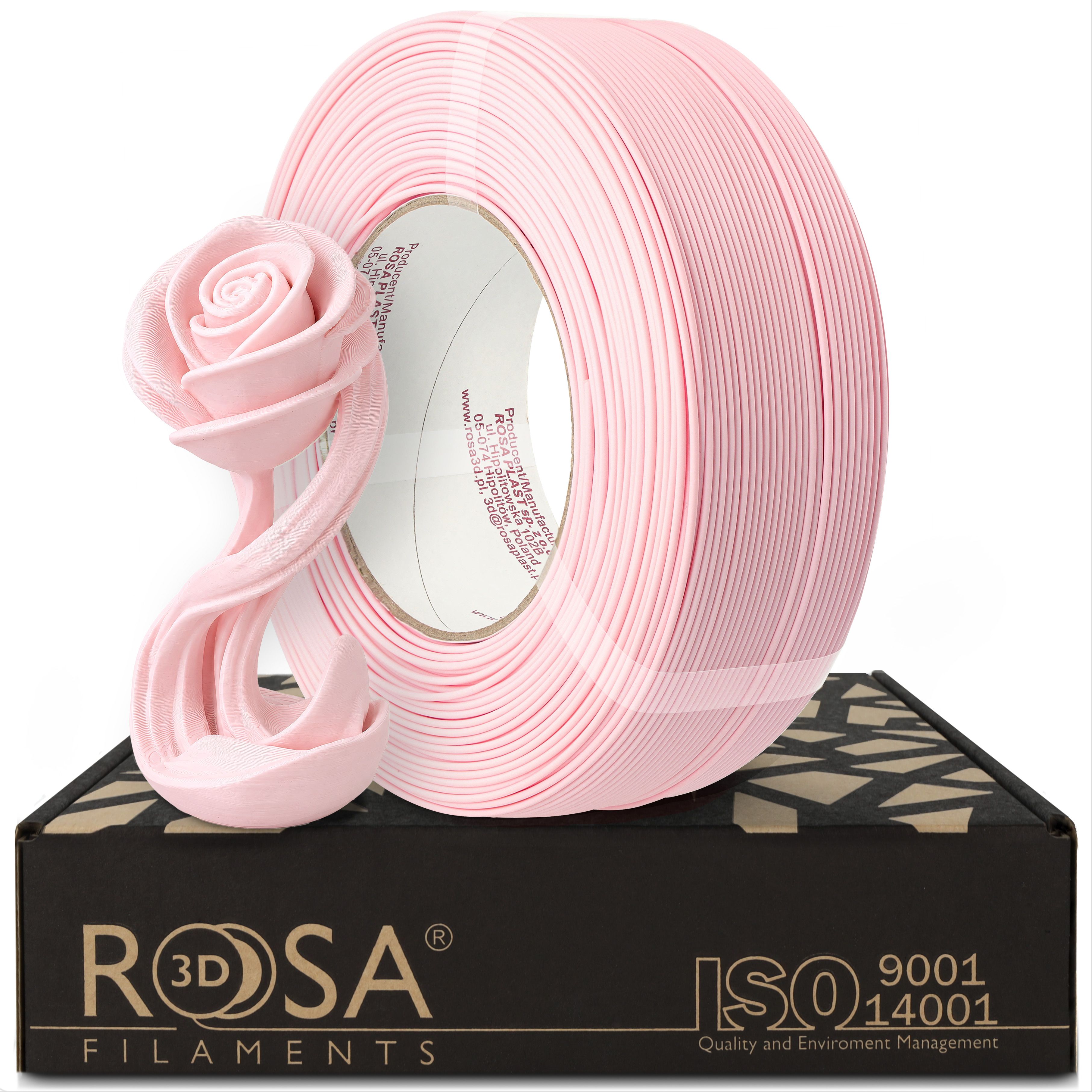 FILAMENT 3D ReFill PLA Starter Powder Pink (Refill 1kg / 1.75mm)
