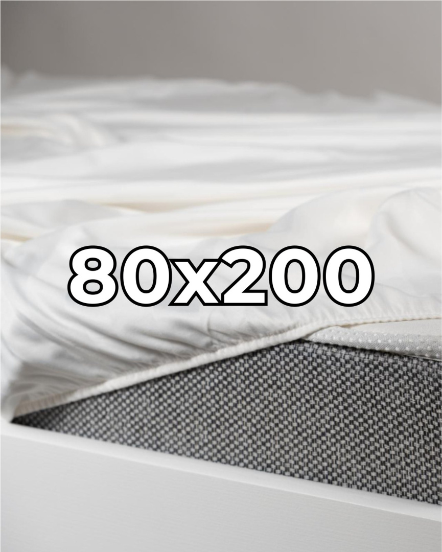 Prześcieradło hotelowe z gumką 80x200 cm Adamaszek 100% bawełna