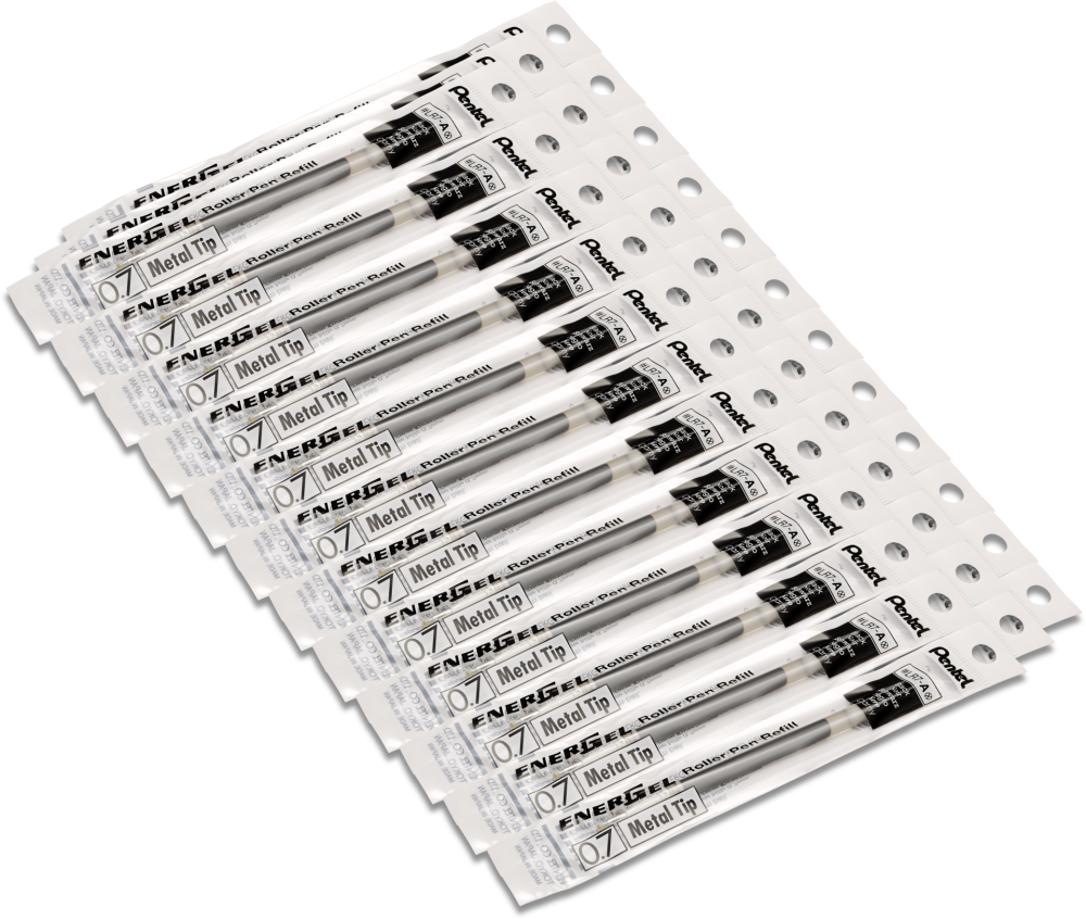 Wkład wymienny Pentel EnerGel LR7 0.7 mm czarny