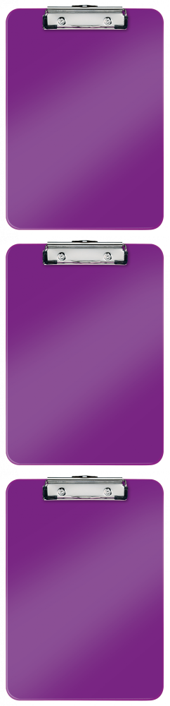 Leitz Clipboard Wow A4, fioletowy