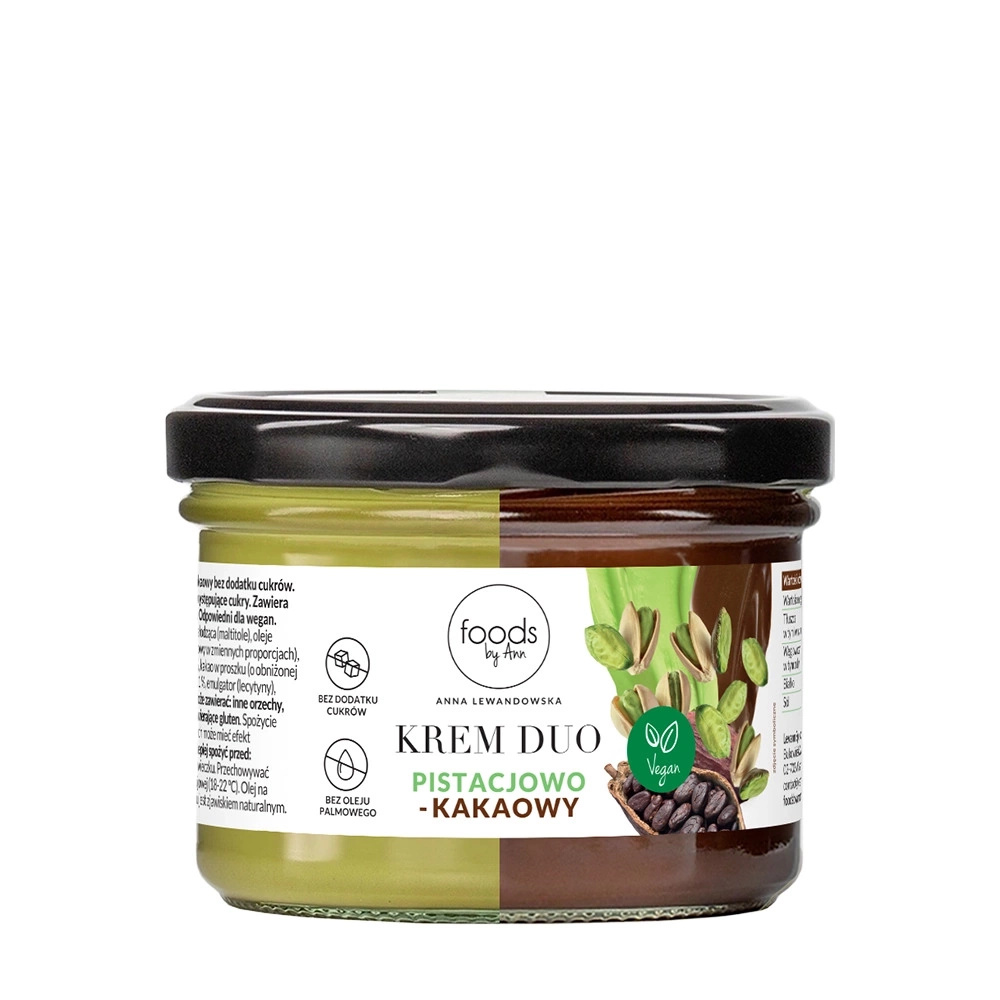Krem duo pistacjowo-kakaowy, 200 g
