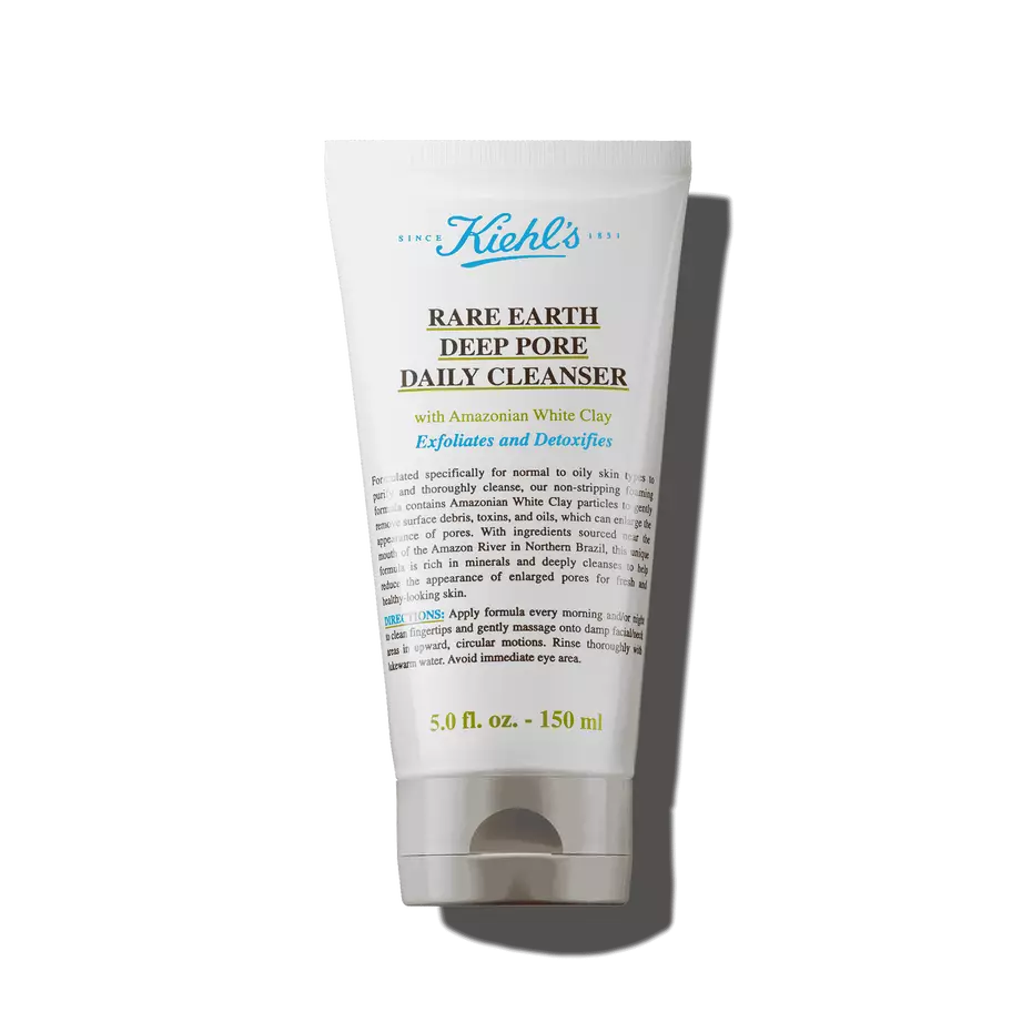 Kiehl's Rare Earth Deep Pore Daily Cleanser - Preparat głęboko oczyszczający pory do codziennego stosowania 150 ml Tubka