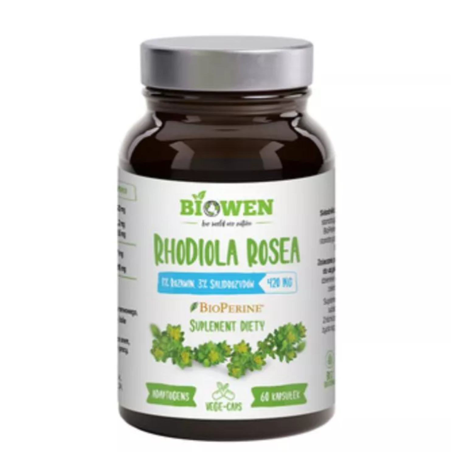 Biowen rhodiloa rosea 420 mg, 60 kapsułek