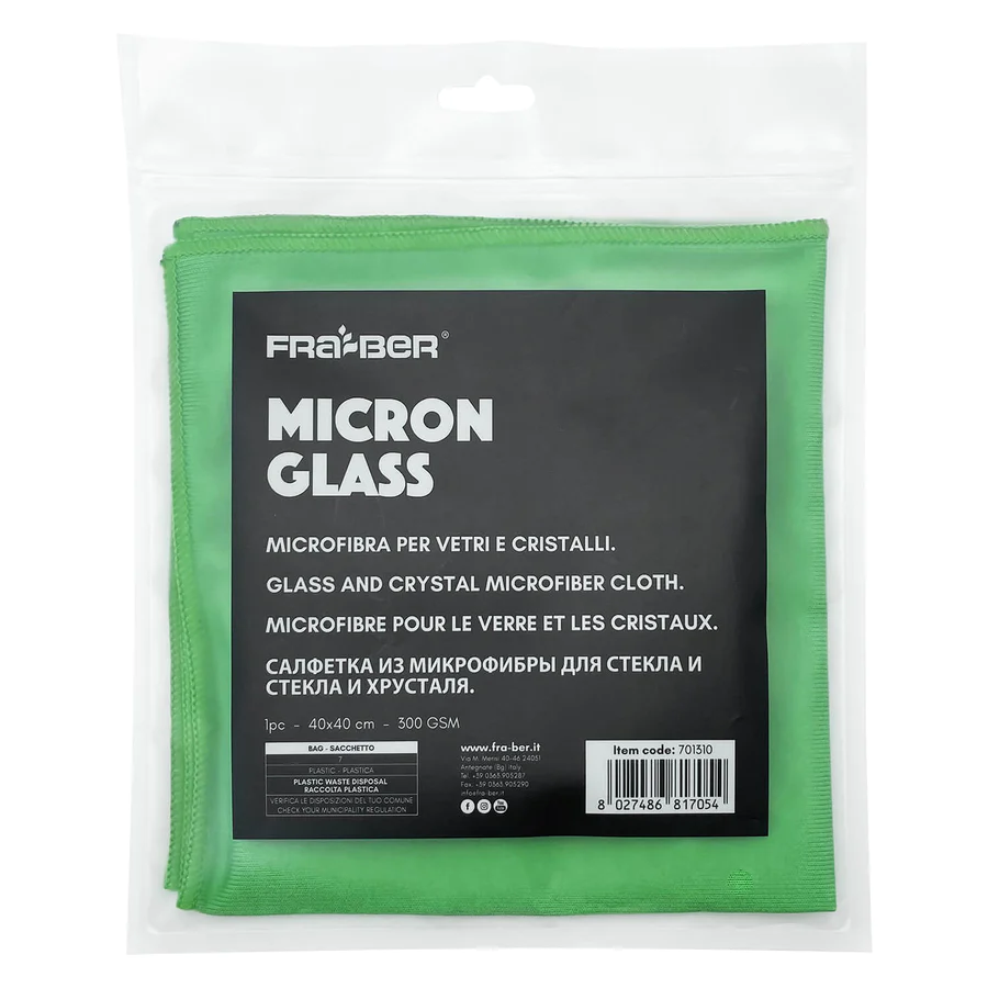 Innovacar Micron Glass | 40x40cm | Ściereczka z mikrofibry do szyb