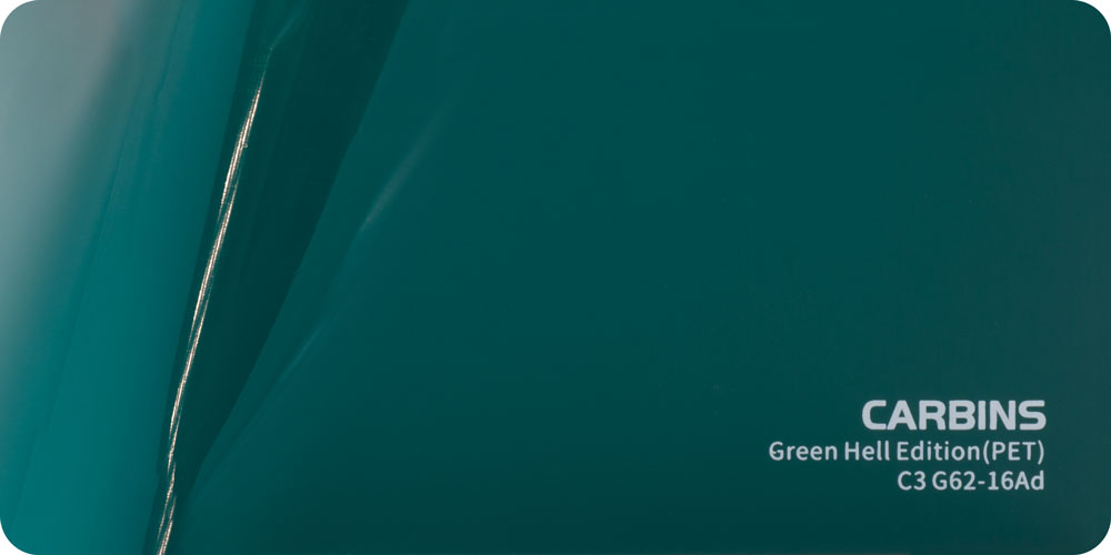Carbins C3 G62-16Ad PET Green Hell Edition 1MB - folia do zmiany koloru samochodu