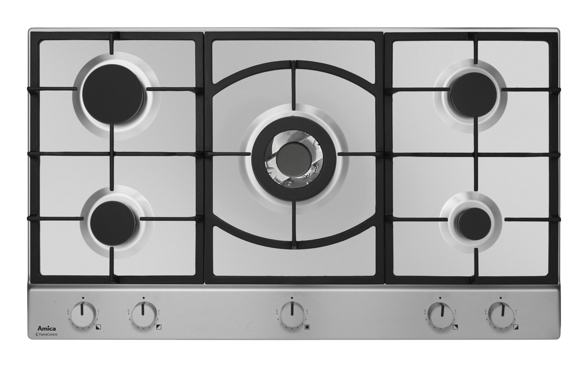 Płyta gazowa Amica PG9511XPR Inox do zabudowy