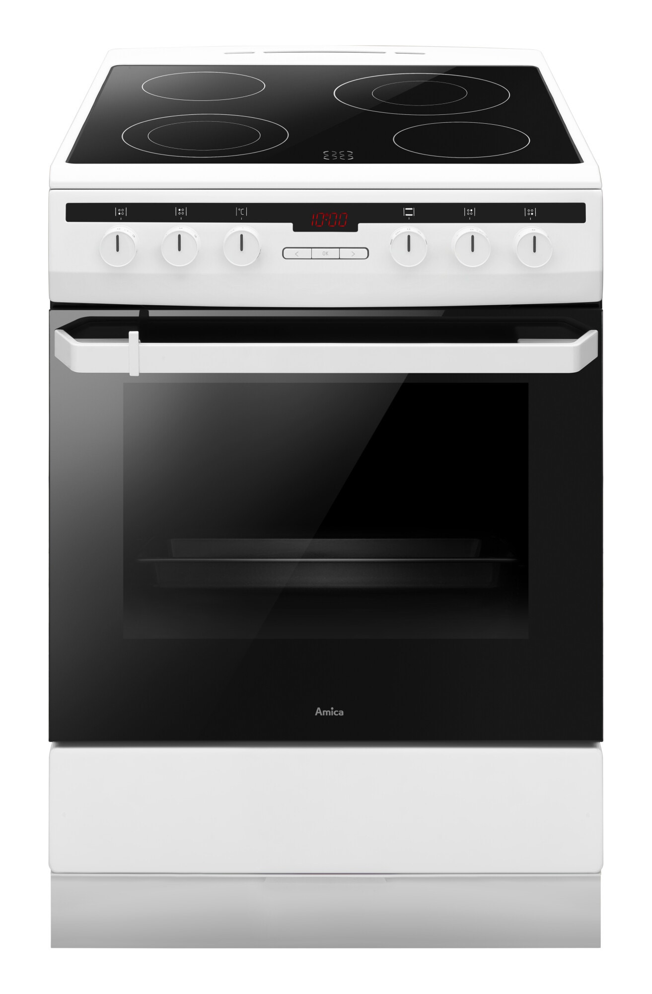 Kuchnia ceramiczna Amica 618CE3.332HTaQ(W) 60 cm Biały