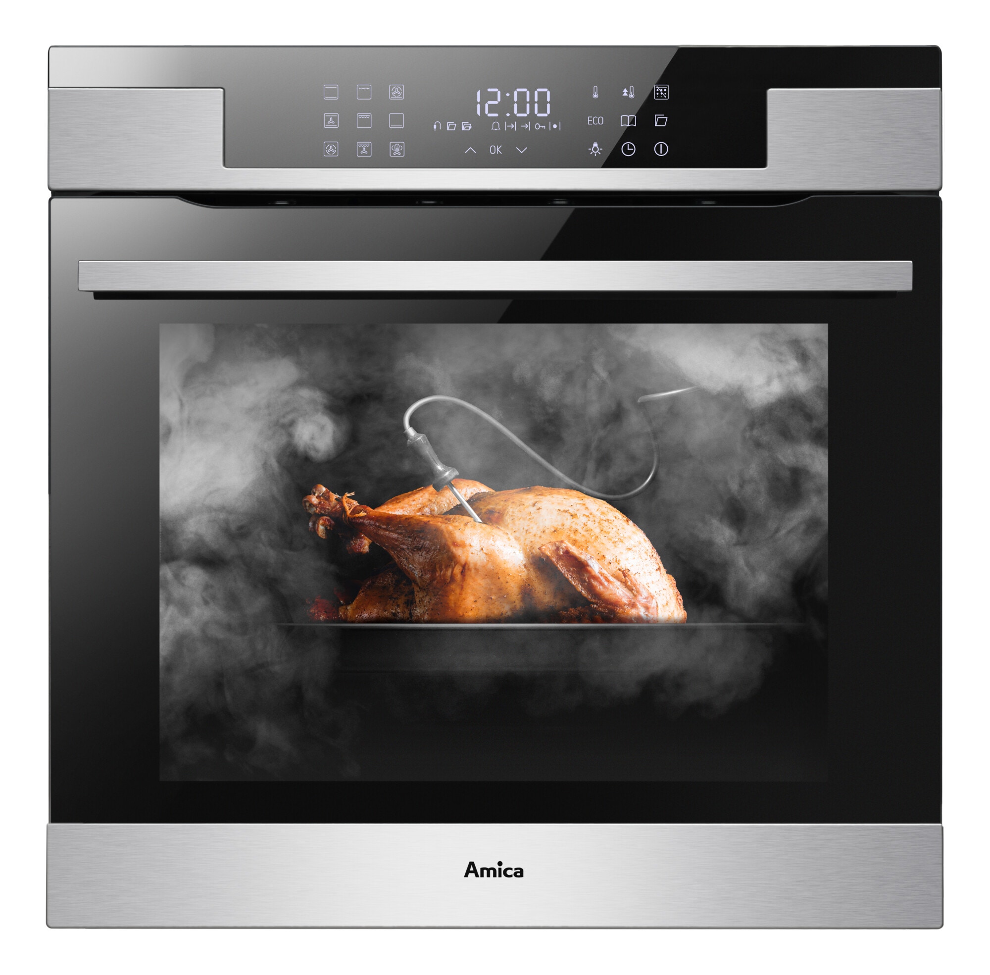 Piekarnik parowy Amica ED97599XA+ X-TYPE STEAM PO Inox do zabudowy X-Type A+