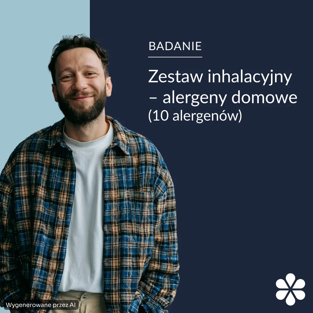 Zestaw inhalacyjny - alergeny domowe (10 alergenów)